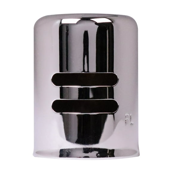 Westbrass Standard Size Solid Brass Air Gap Cap Only, Non-Skirted, Polished Chrome