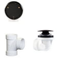 thumbnail image 1 of Tip-Toe Drain Bathtub Trim with Deep Soak Overflow - Sch. 40 PVC Plumber's Pack, Oil Rubbed Bronze, 1 of 12