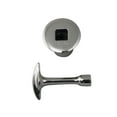 thumbnail image 1 of Westbrass R500-26 3/4" NPSM Gas Fire Pit and Fireplace Log Lighter Key Valve Trim Kit, Polished Chrome, 1 of 7