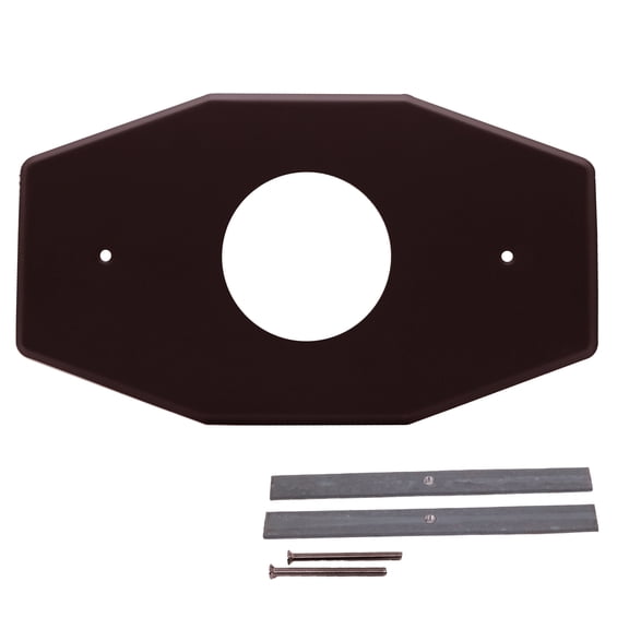 Westbrass Remodel Cover Plate for Mixet Bathtub and Shower Valves, Oil Rubbed Bronze
