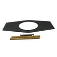 thumbnail image 1 of Westbrass Remodel Cover Plate for Moen and Delta Bathtub and Shower Valves, Matte Black, 1 of 5