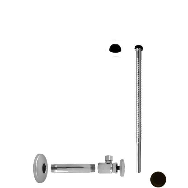 Westbrass Round Handle Corrugated Riser Kit - Oil Rubbed Bronze ...