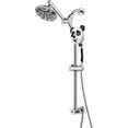 thumbnail image 1 of Westbrass SCH700P-26 Shower Bar with 5-Function Rainfall Shower Head and Panda Hand Held Sprayer, Polished Chrome, 1 of 9