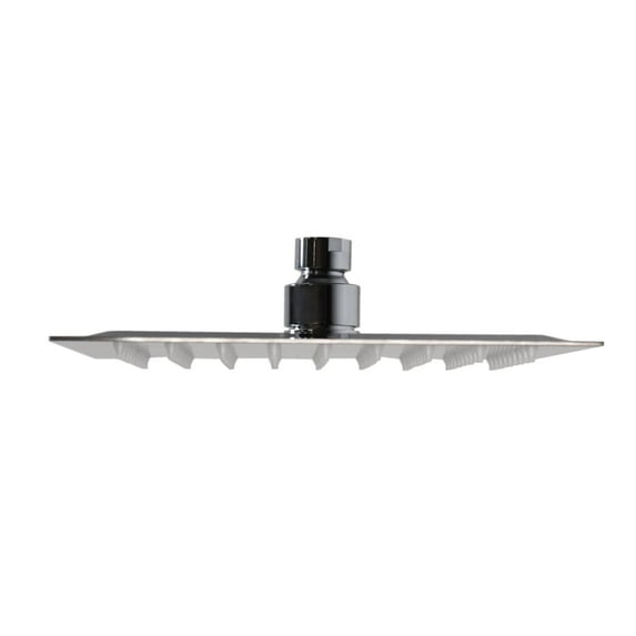 Westbrass SHS88-26 8" Square Thin High Pressure Rainfall Shower Head, Polished Chrome