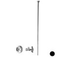 thumbnail image 1 of Westbrass  Toilet Kit - Powder Coat Flat Black, 1 of 1
