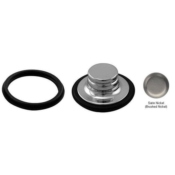 Westbrass Universal Disposal Stopper - Satin Nickel