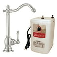 thumbnail image 1 of Westbrass Victorian 9" 1-Handle Hot Water Dispenser Faucet with Heat Tank, Polished Nickel, 1 of 9