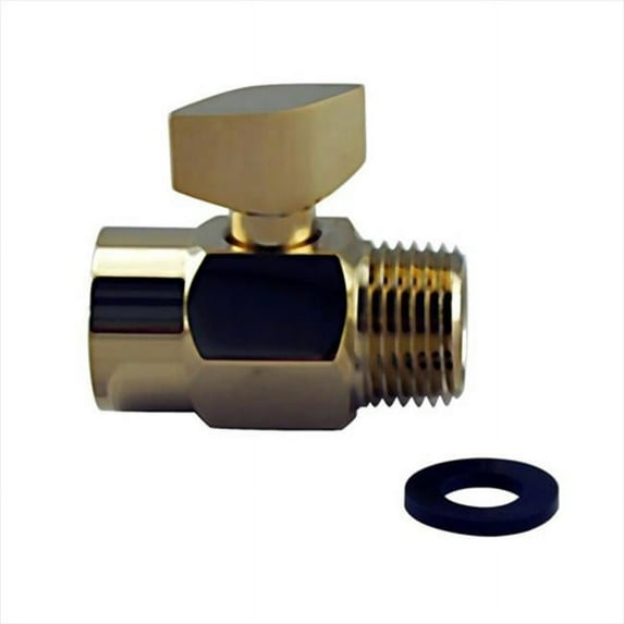 Westbrass W Shower Volume Control in Polished Brass