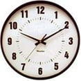 thumbnail image 1 of Westclox 14" Black Round Electric Powered Office Analog Quartz Accurate Wall Clock, 1 of 5