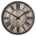 thumbnail image 1 of Westclox 15" Rustic Roman Numeral Wall Clock, 1 of 5