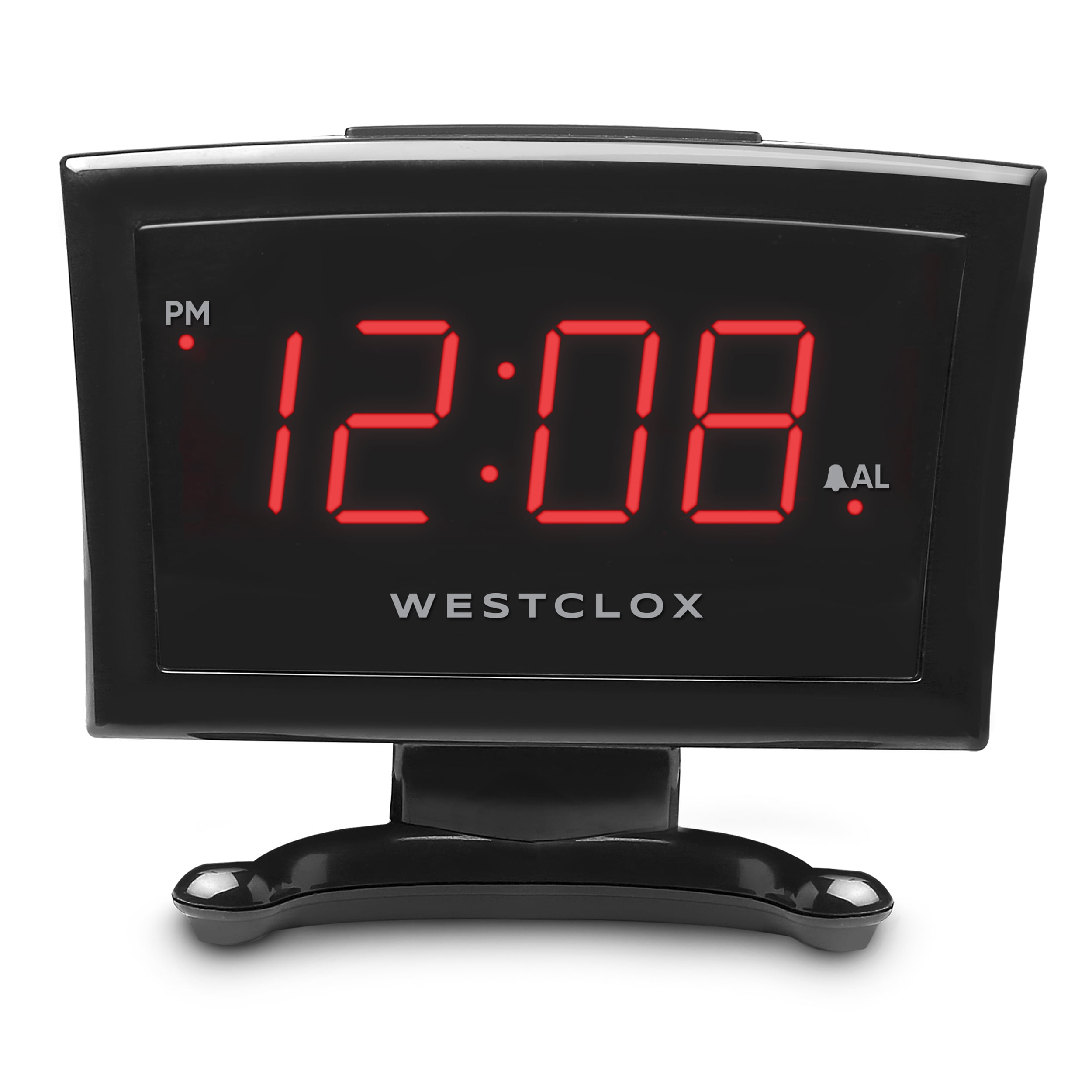 Westclox【ウエストクロックス】置き時計　ALARM CLOCK Amazon.co.jp: Westclox ベーシック デジタル 4インチ LED
