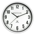 thumbnail image 1 of 9" SIMPLE WHITE WALL CLOCK, 1 of 5