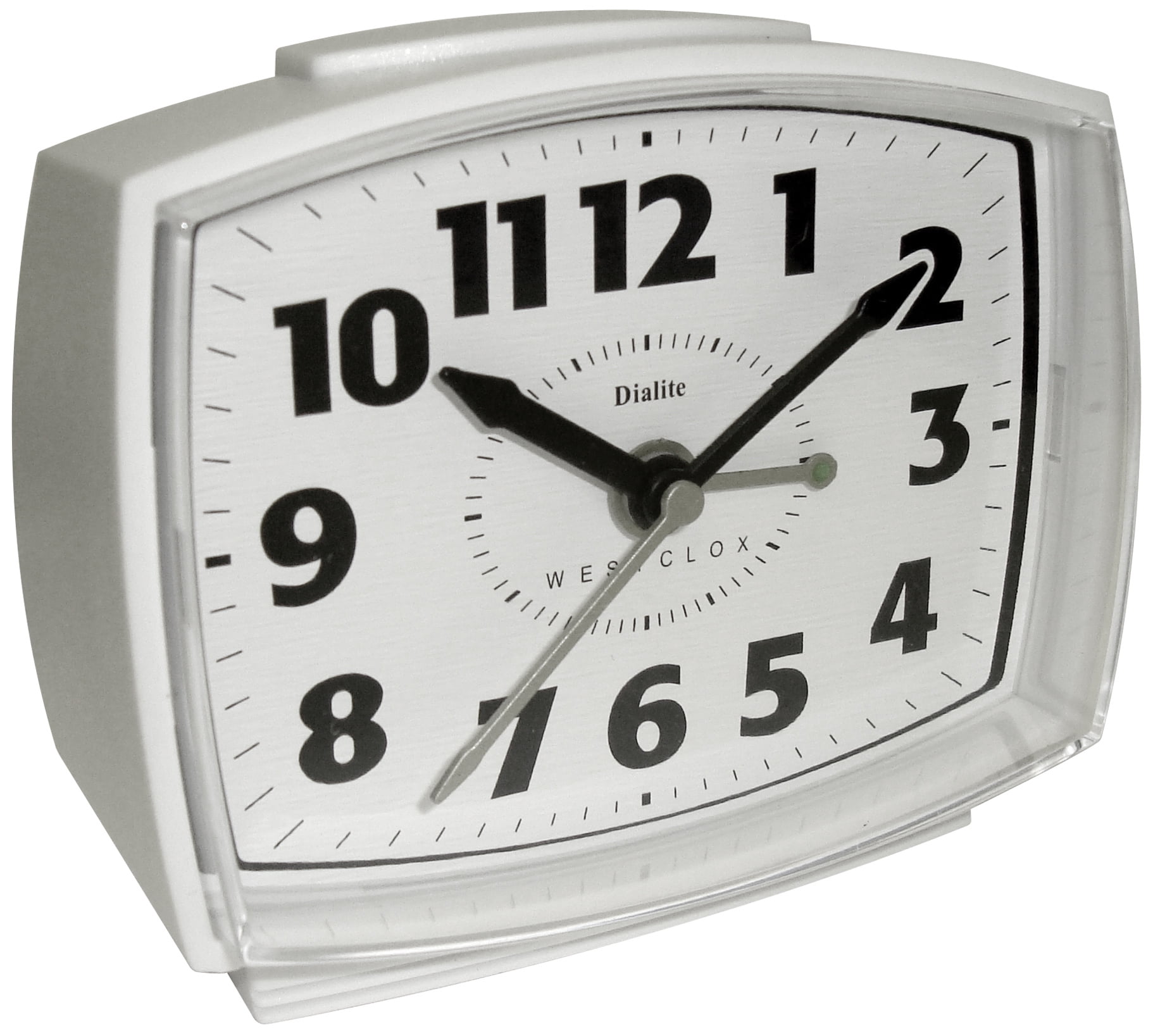 Westclox Electric Powered Analog Alarm Clock