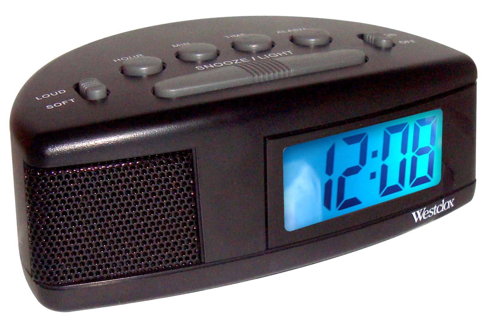 Westclox Super Loud LCD Display Alarm Clock