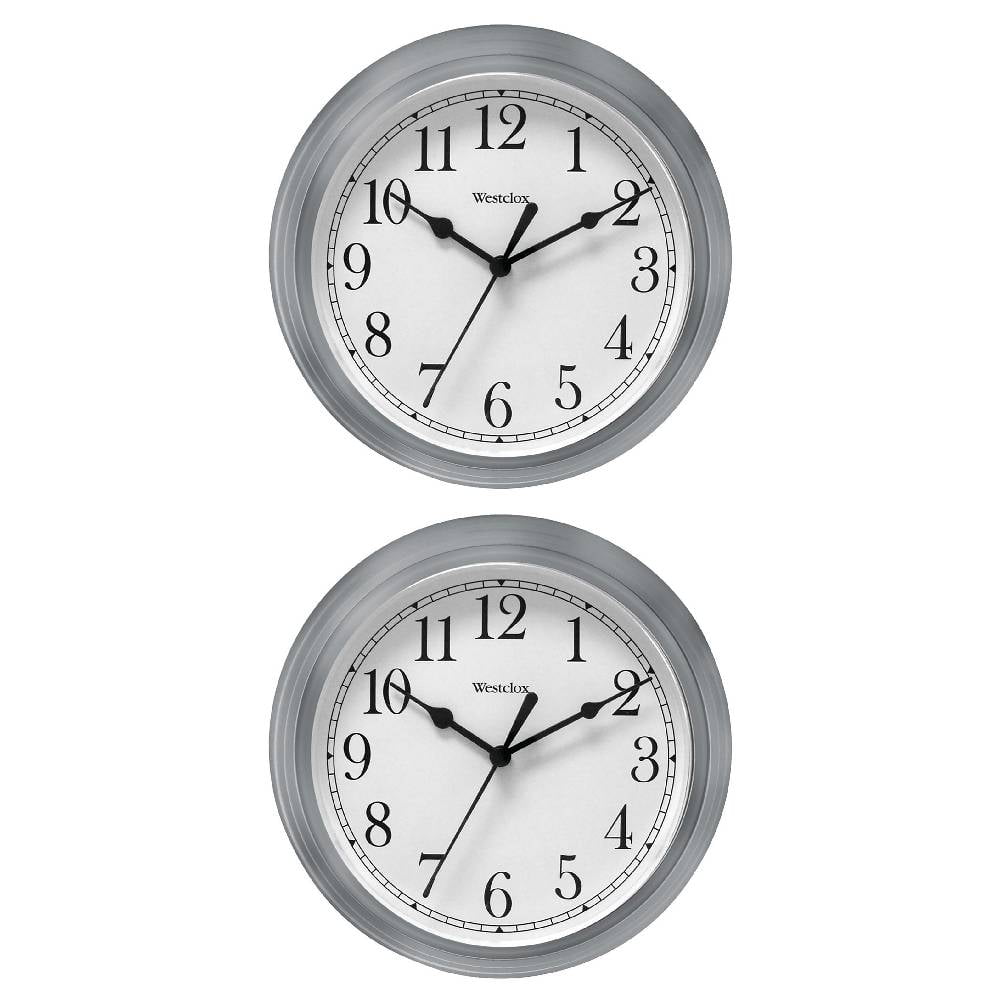 Westclox Wall Clock Simplicity Analog Round Home Office Clock 46984