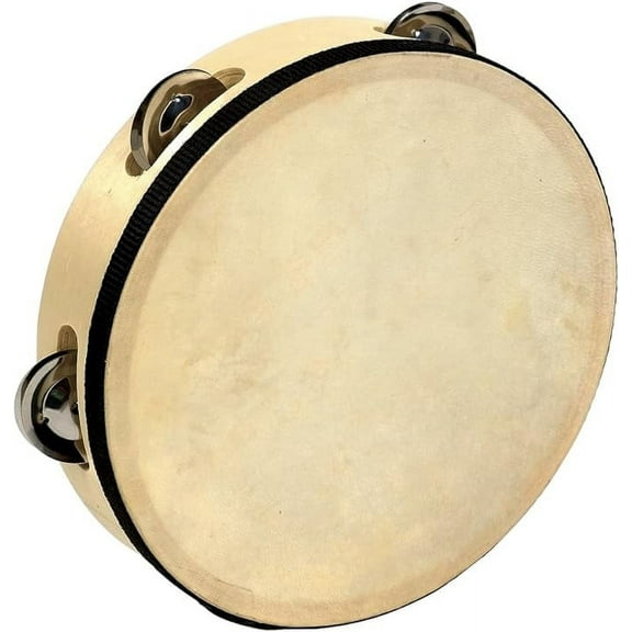 Westco 10 inch Wood Tambourine (Age 18+ Months)