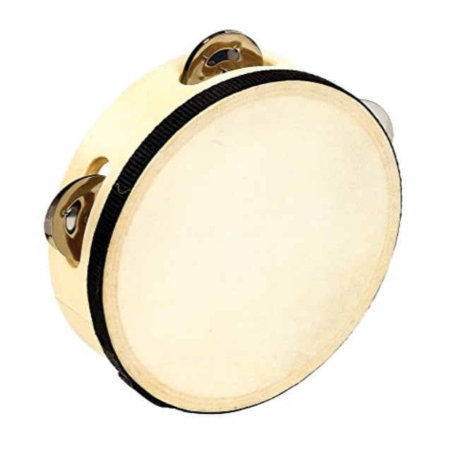 Westco 6 inch Wood Tambourine (Age 18+ Months)