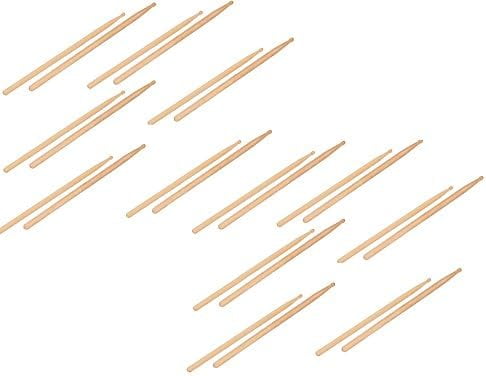 Westco Brick of 12 Pairs Maple Wood Drum Sticks 5B (L16in)