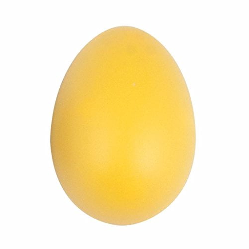 Westco Jumbo Plastic Egg Shaker (2.5 inches - Yellow) - Walmart.com