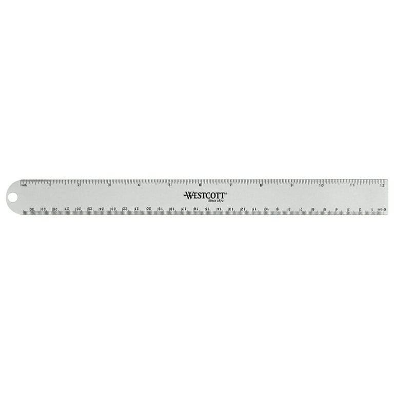 Westcott Retractable Tape Measure - 12' - Metric/Inches - WAWAK