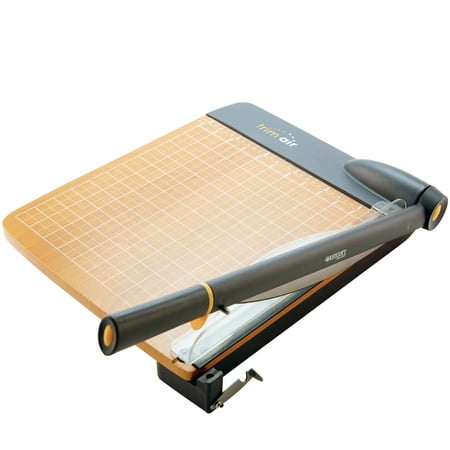 Westcott 12" TrimAir Titanium Wood Guillotine Paper Trimmer