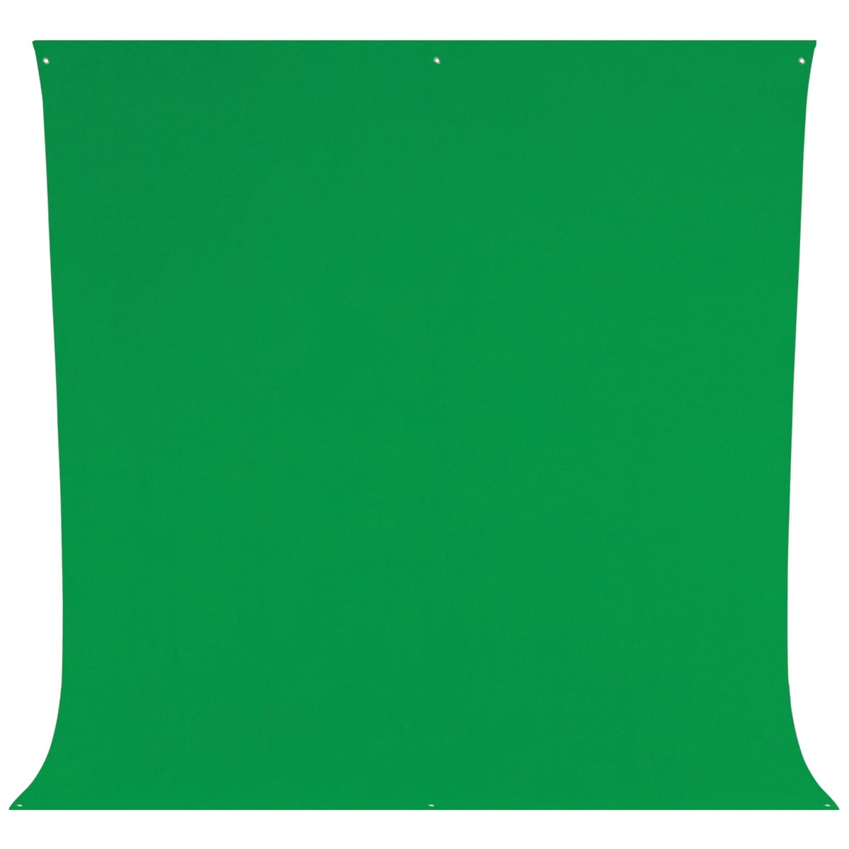 9x10' Green Wrinkle-Resistant Chroma-Key Fabric Backdrop