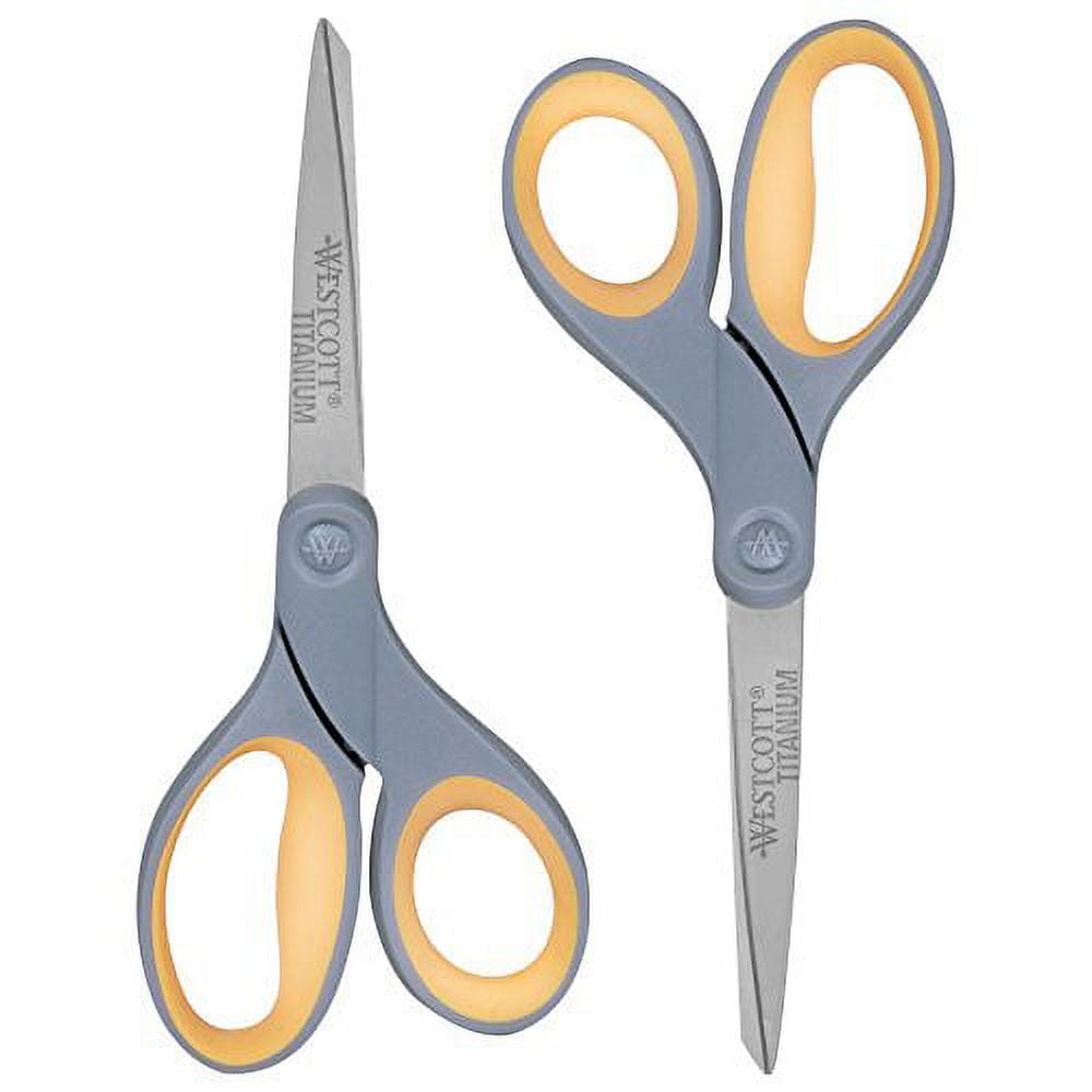 All-metal scissors BERLINGO Steel & Style, 180 mm, symmetrical