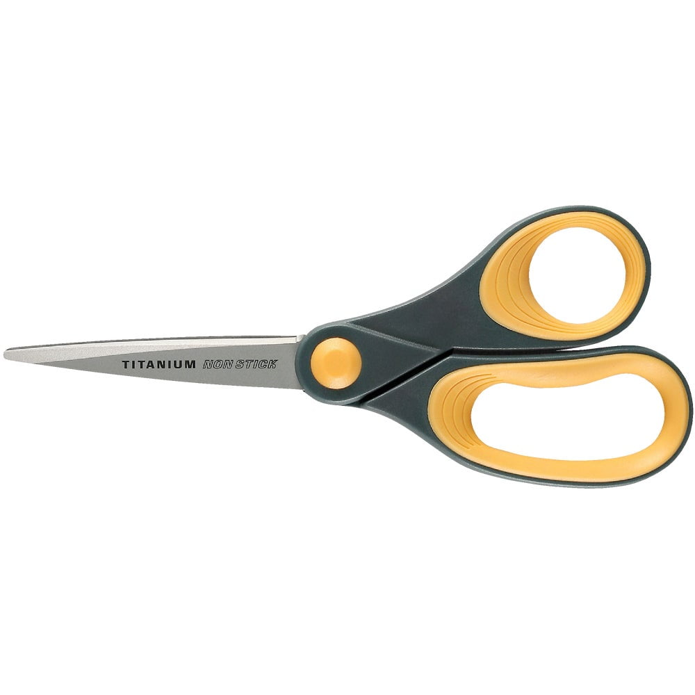 Westcott 14849 8 In. Multipurpose Stainless Steel Non-Stick Scissors