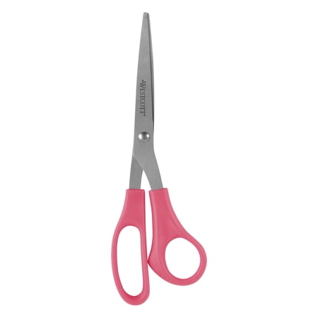 Westcott 8" All Purpose Scissor, Fuchsia