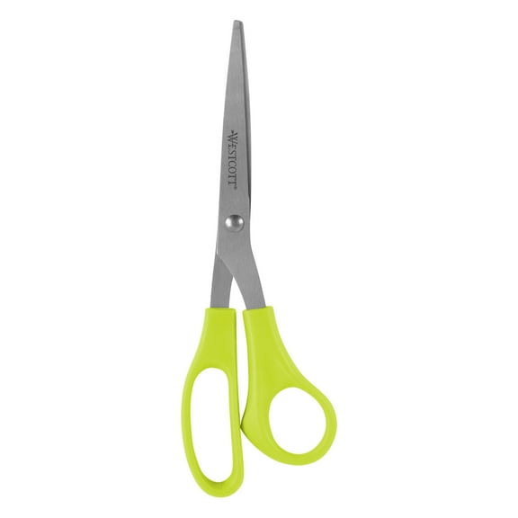 Westcott 8" All Purpose Scissor, Lime Green