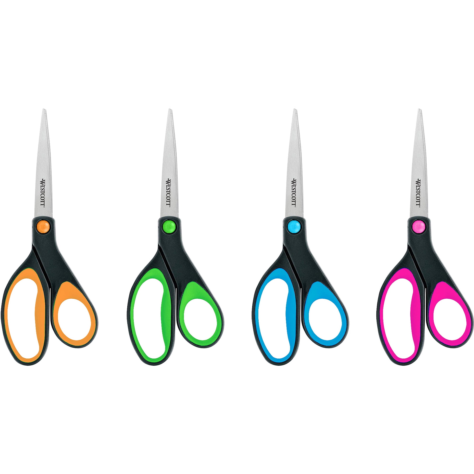 Fiskars Graduate Scissors, 8, Pointed, Scissors for School or Office, Dark  Blue