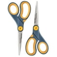 thumbnail image 1 of Westcott 8 Inch Non-Stick Titanium Bonded Adjustable Glide Scissors, 2 Pack, 1 of 9