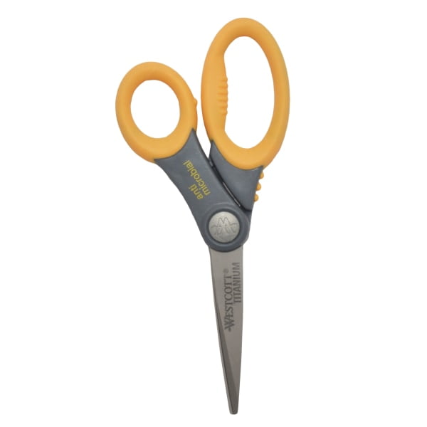 ACME UNITED Westcott 8" Titanium Bonded Scissors with Anti-Microbial Handles
