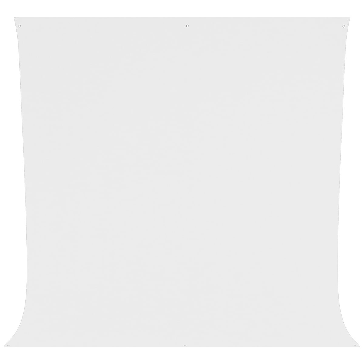 White 9 x 10 ft Wrinkle-Resistant Cotton Backdrop