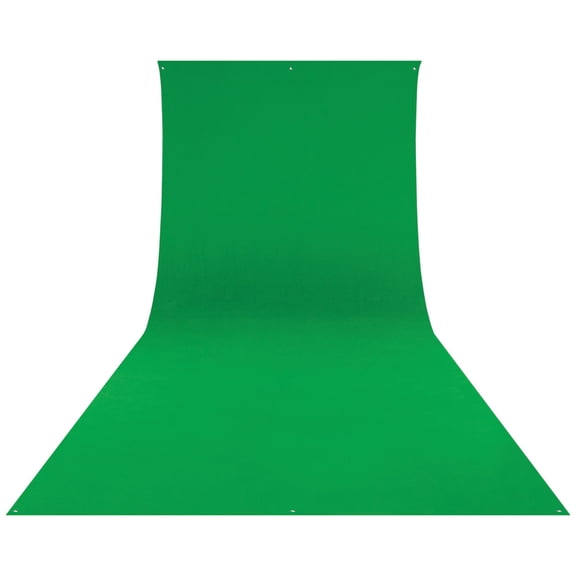 Westcott 9x20' Wrinkle-Resistant Backdrop, Chroma-Key Green
