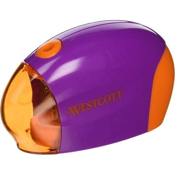 Westcott Battery Powered Pencil Sharpener, Assorted Colors14074