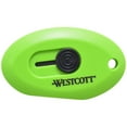 thumbnail image 1 of Westcott Compact Green Magnetic Retractable Ceramic Blade Box Cutter, 1 of 5