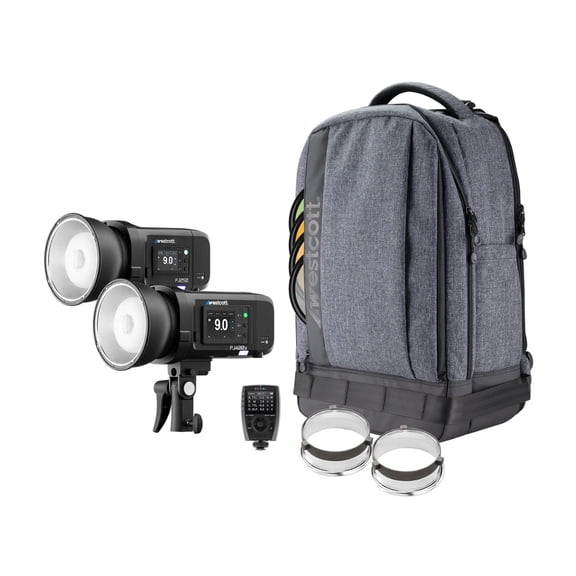 Westcott FJ Wireless 2-Light Portable Portrait Flash Kit with FJ-X3 Universal Wireless Trigger