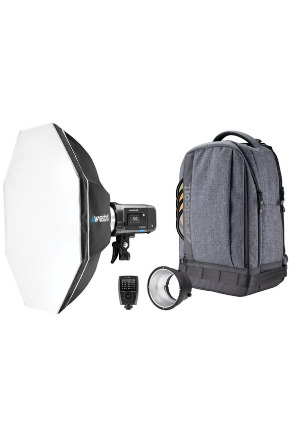 FJ250 Strobe 1-Light Backpack Kit with FJ-X3 M Multi-Brand Wireless Trigger