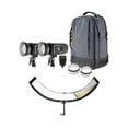 thumbnail image 1 of Westcott FJ400 II Strobe 2 Light Backpack Kit with FJ X3 S Wireless Trigger and Eyelighter Bundle (30 Items), 1 of 1