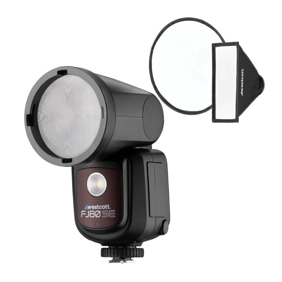 Westcott FJ80-SE S 80Ws Speedlight for Sony Cameras and FJ80 Pocket Box Pack (Twist Lock)