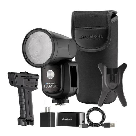 Westcott FJ80-SE S 80Ws Speedlight for Sony Cameras with Handheld Mount