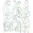 thumbnail image 1 of C-Thru French Curve, 8-Piece Set, 1 of 2