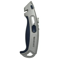 Westcott Heavy Duty Straight Blade Utility Cutter, Silver, 1-Count