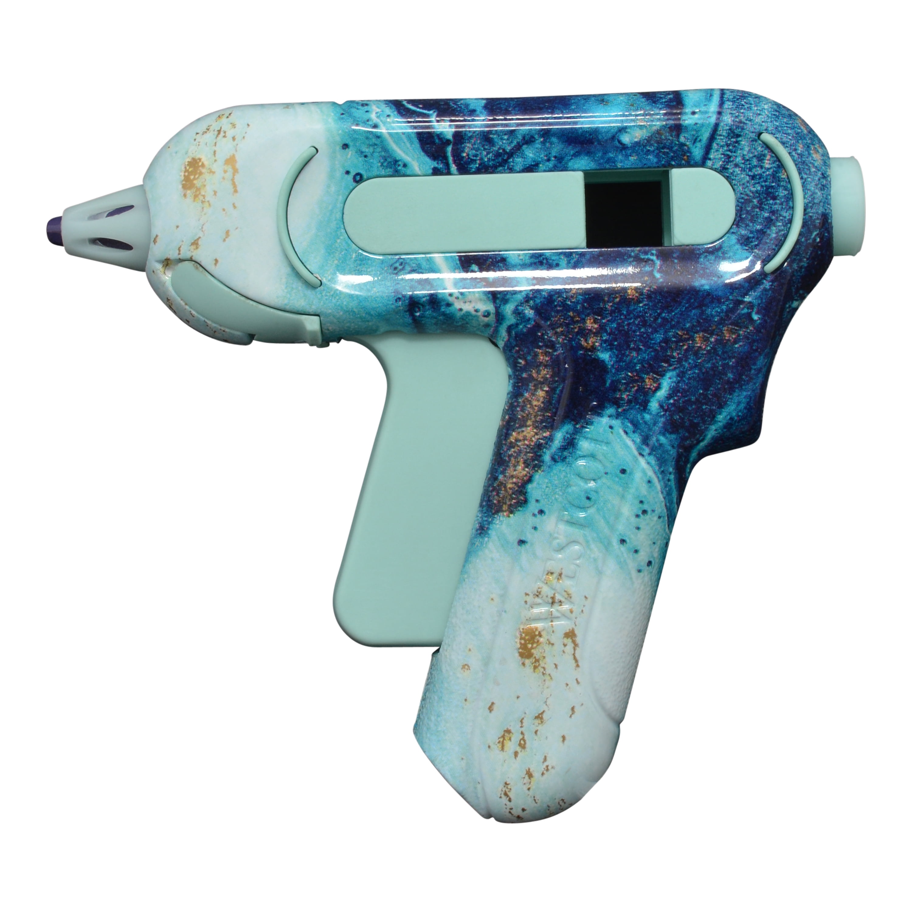 Westcott Premium Mini Hot Glue Gun, Low Temp, White, 1-Count