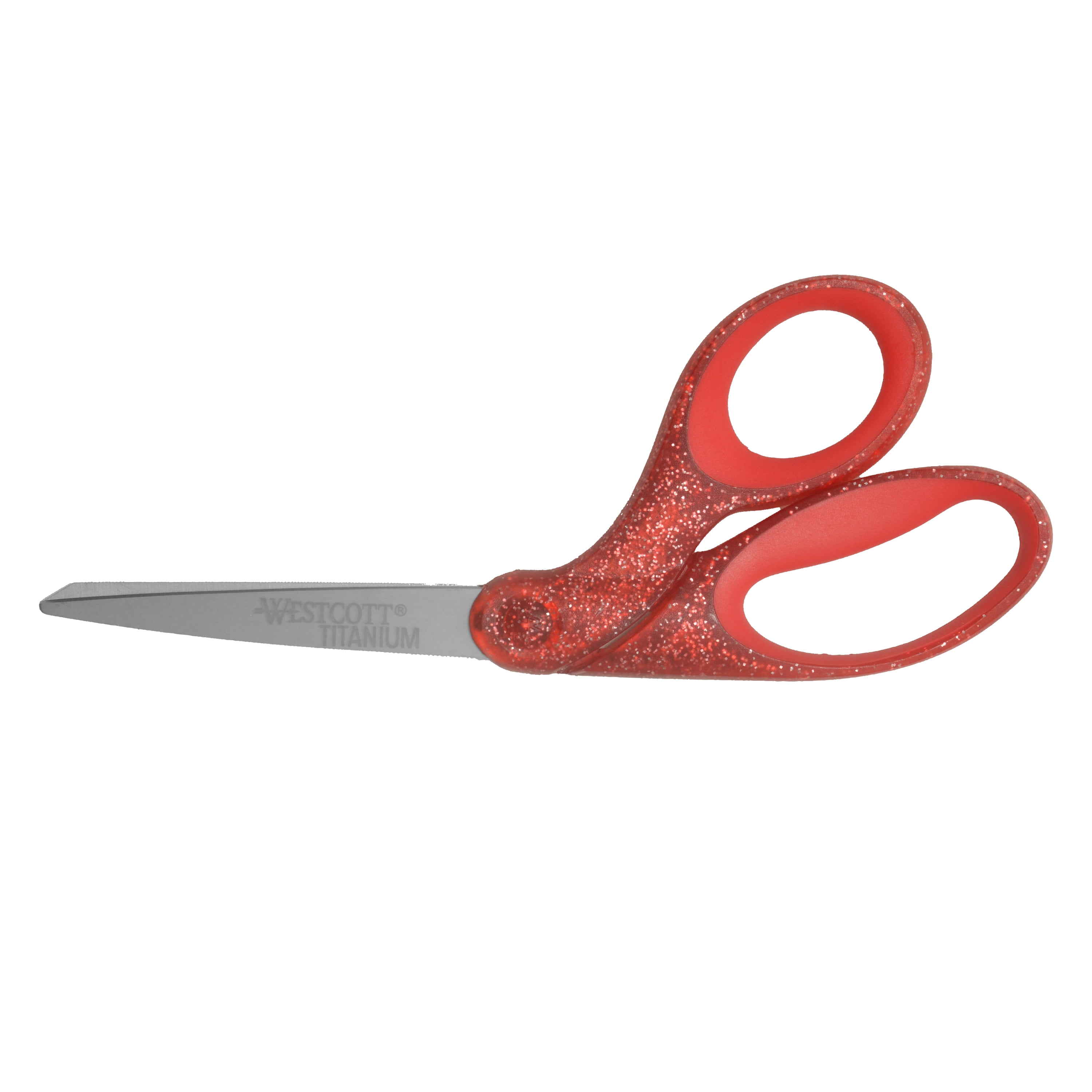 Westcott All Purpose Value Stainless Steel Scissors 8 Pointed Red