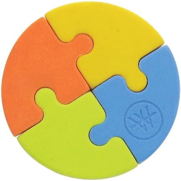 Westcott Jigsaw Eraser with Anti-microbial Protection (14386)