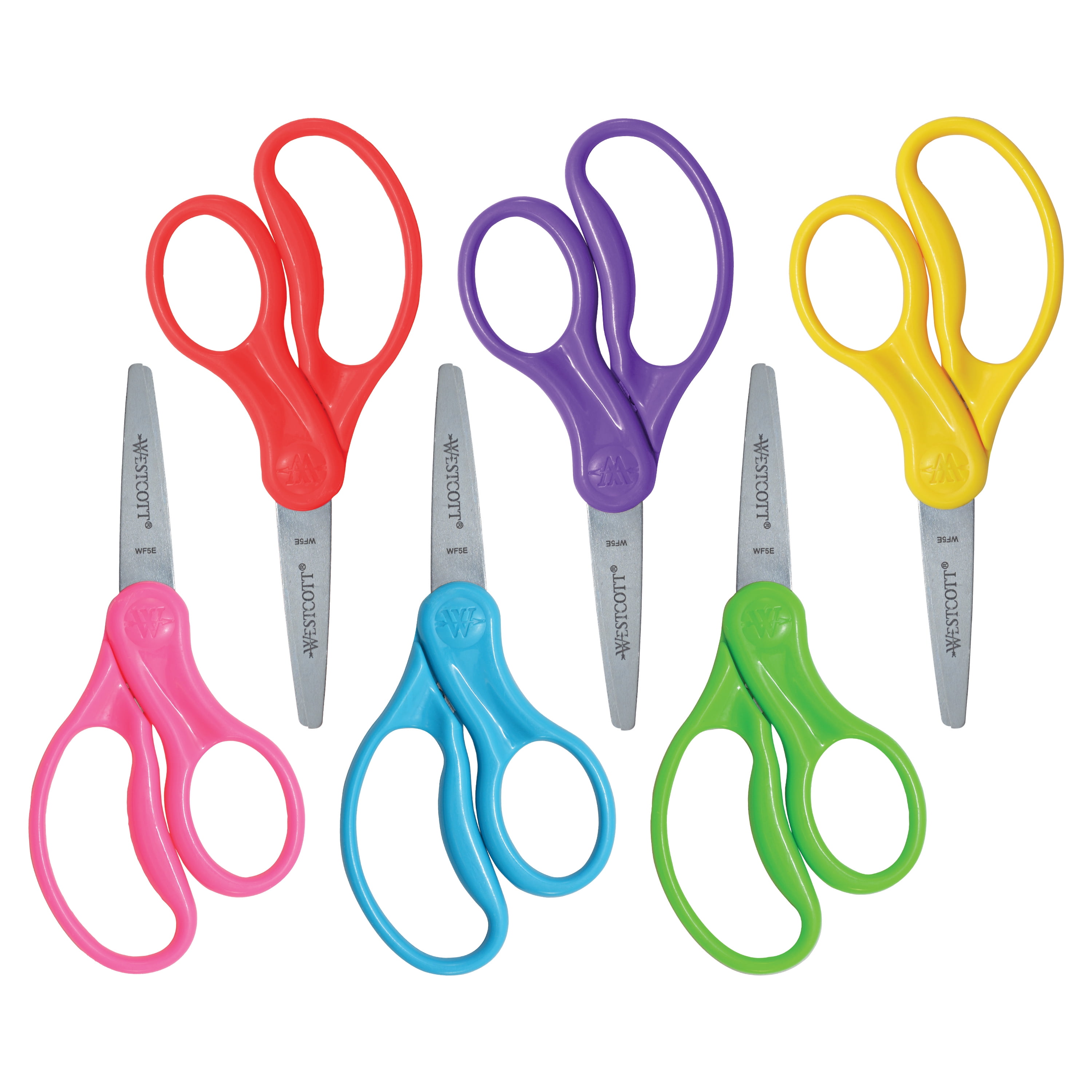 Scissors - Children's 5 Ptd - Asst. Colors - 1/Bg - CHL77505