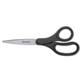 thumbnail image 1 of Westcott KleenEarth Basic Plastic Handle Scissors, 9" Long, Pointed, Black -ACM15586, 1 of 9
