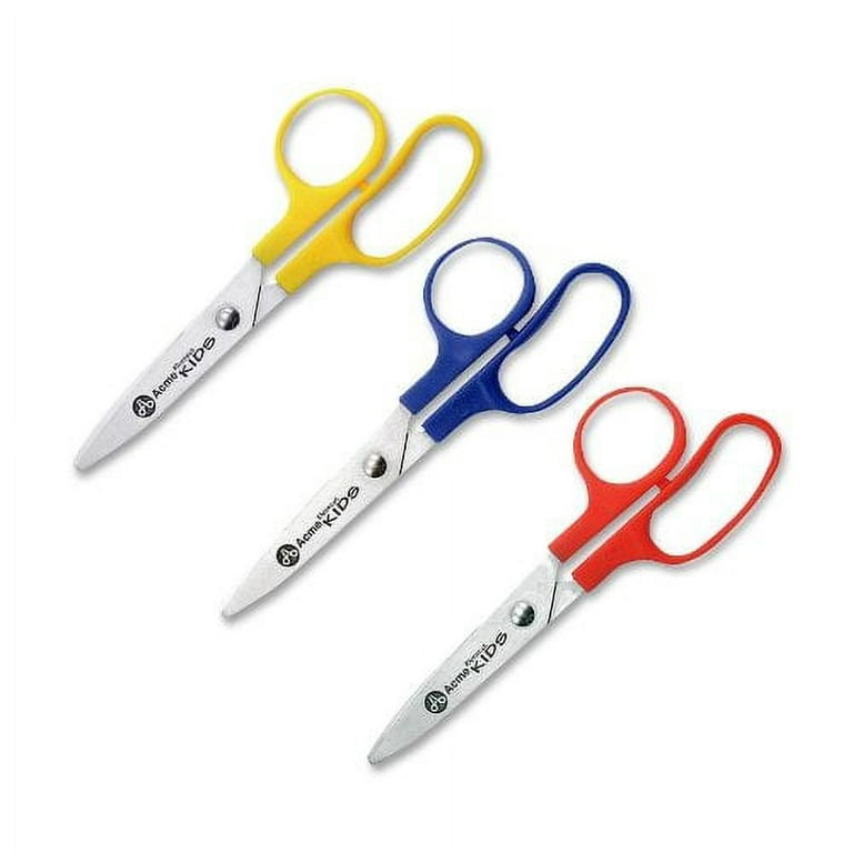 Westcott Pointed Tip Nonstick Kids Scissors, Assorted